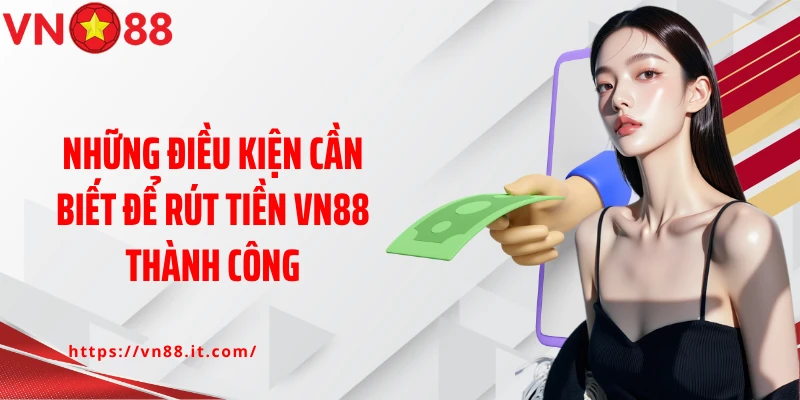Những điều kiện cần biết để rút tiền VN88 thành công